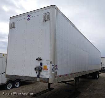 2017 Utility VS2DX dry Van Trailer