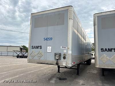 2014 Wabash 53' Van Trailer