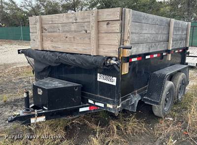 2024 Down To Earth DTE610DT3.5B Dump Trailer