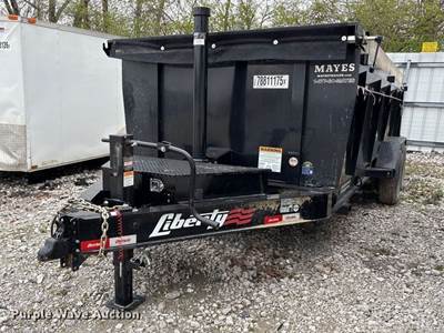 2025 Liberty LD14K83X16B8TSHS Dump Trailer