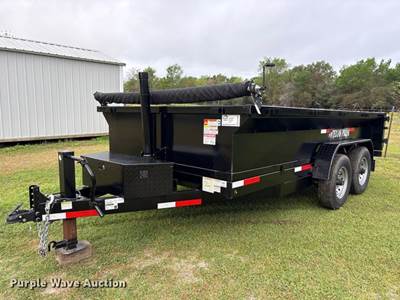 2025 Texas Pride DT71414KBP Dump Trailer