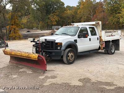 2008 Ford F450 Super Duty XL Crew Cab Dump Truck