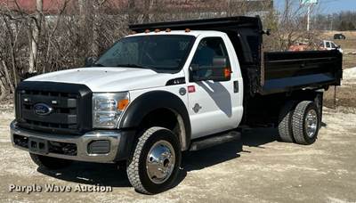2012 Ford F550 Super Duty XL Dump Truck