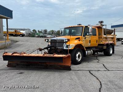 2005 International 7400 Crew Cab Dump Truck