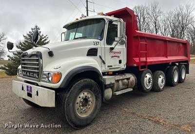 2007 Mack Granite CV Dump Truck