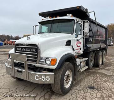 2005 Mack Granite CV713 Dump Truck
