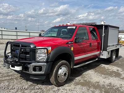 2012 Ford F550 Super Duty Crew Cab Rescue Vehicle