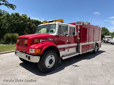 1999 International 4900 Rescue Vehicle