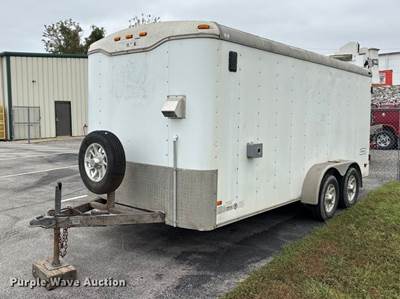 2007 Haulmark TS7X16DT2 Enclosed Cargo Trailer