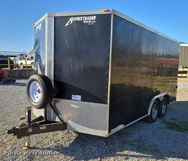 2015 Homesteader 816PT Enclosed Cargo Trailer