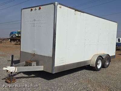 Shop Built Enclosed Cargo Trailer