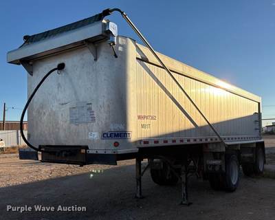 2018 Clement AWS2837FT Sprd End Dump Trailer