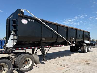 2018 Construction Trailer Specialists End Dump Trailer