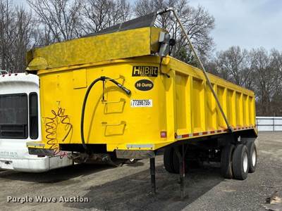 1997 Hilbilt End Dump Trailer