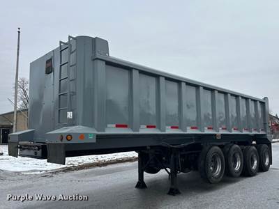 2002 Schien 29SD End Dump Trailer