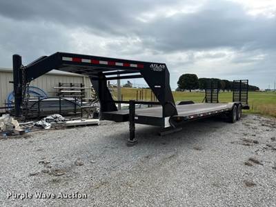2022 Atlas TR102X336 Equipment Trailer