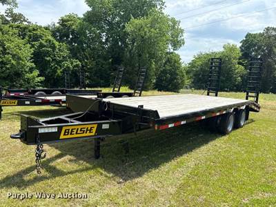 2024 Belshe DT255 Equipment Trailer
