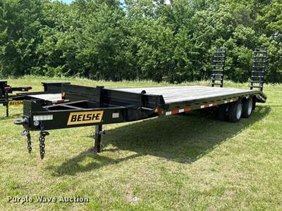 2024 Belshe DT255 Equipment Trailer