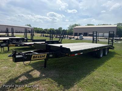 2024 Belshe DT256 Equipment Trailer