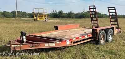 2014 Belshe WB14 Equipment Trailer