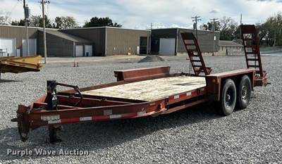2007 Belshe WB14 Equipment Trailer