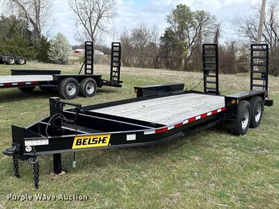 2024 Belshe WB14 Equipment Trailer
