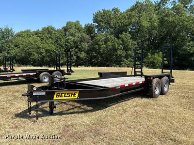 2025 Belshe WB14 Equipment Trailer