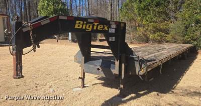 2014 Big Tex 22GN Equipment Trailer