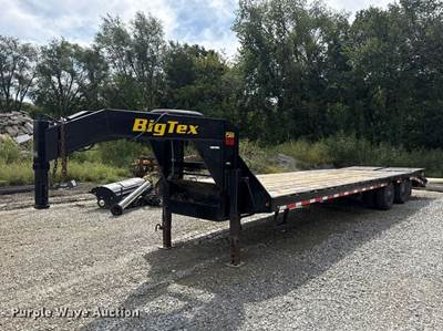 2022 Big Tex 25GN HD Equipment Trailer