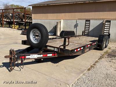 2013 Eagle 7X22FTA70-15000 Equipment Trailer