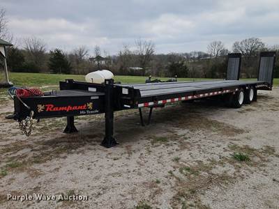 2019 Rampart PTD20 Equipment Trailer