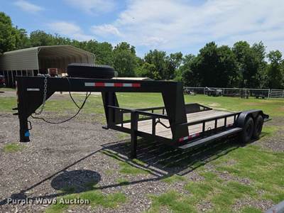 Shop Built Equipment Trailer Equipment Trailer