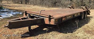 1990 Shop Built Equipment Trailer