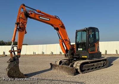 2021 Doosan DX85R-3 Mini Excavator