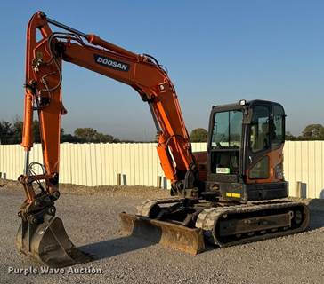 2021 Doosan DX85R-3 Mini Excavator