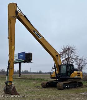 2021 Sany SY265C LC Long Reach Excavator