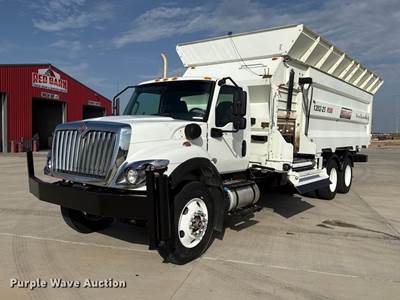 2021 International HV607 Feed Mixer Truck