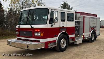 2004 American Lafrance Metro Pumper Fire Truck