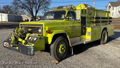 1984 Chevrolet C 70 Pumper Fire Truck