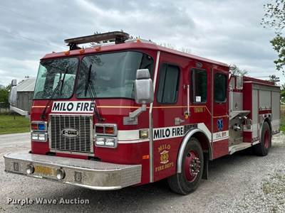 1996 E-One Pumper Fire Truck
