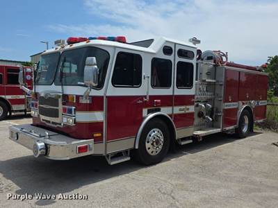 2007 E-One Typhoon Pumper Fire Truck