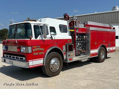 1988 Ford C8000 Pumper Fire Truck