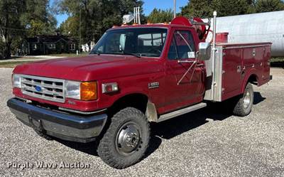 1990 Ford F350 Brush Fire Truck