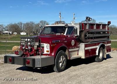 1969 GMC 6500 V-Eight Pumper Fire Truck