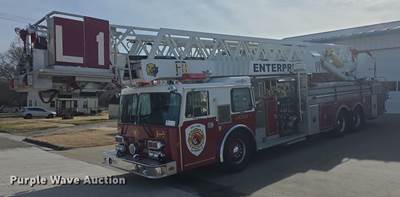 1986 Grumman 453886 Duplex Ladder Fire Truck