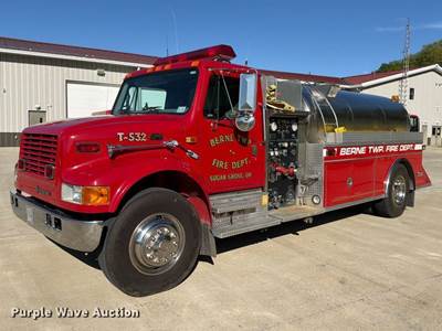 1998 International 4900 Pumper Fire Truck