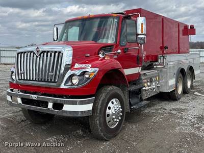 2015 International 7400 Tanker Fire Truck