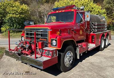1988 International F2554 Pumper Fire Truck