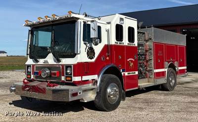 1993 Mack MR688P Pumper Fire Truck