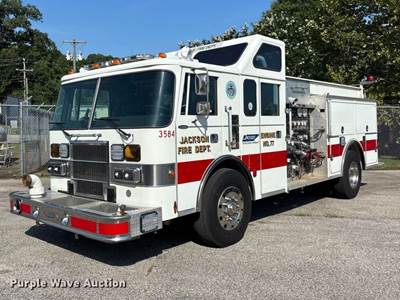 1992 Pierce Lance Pumper Fire Truck